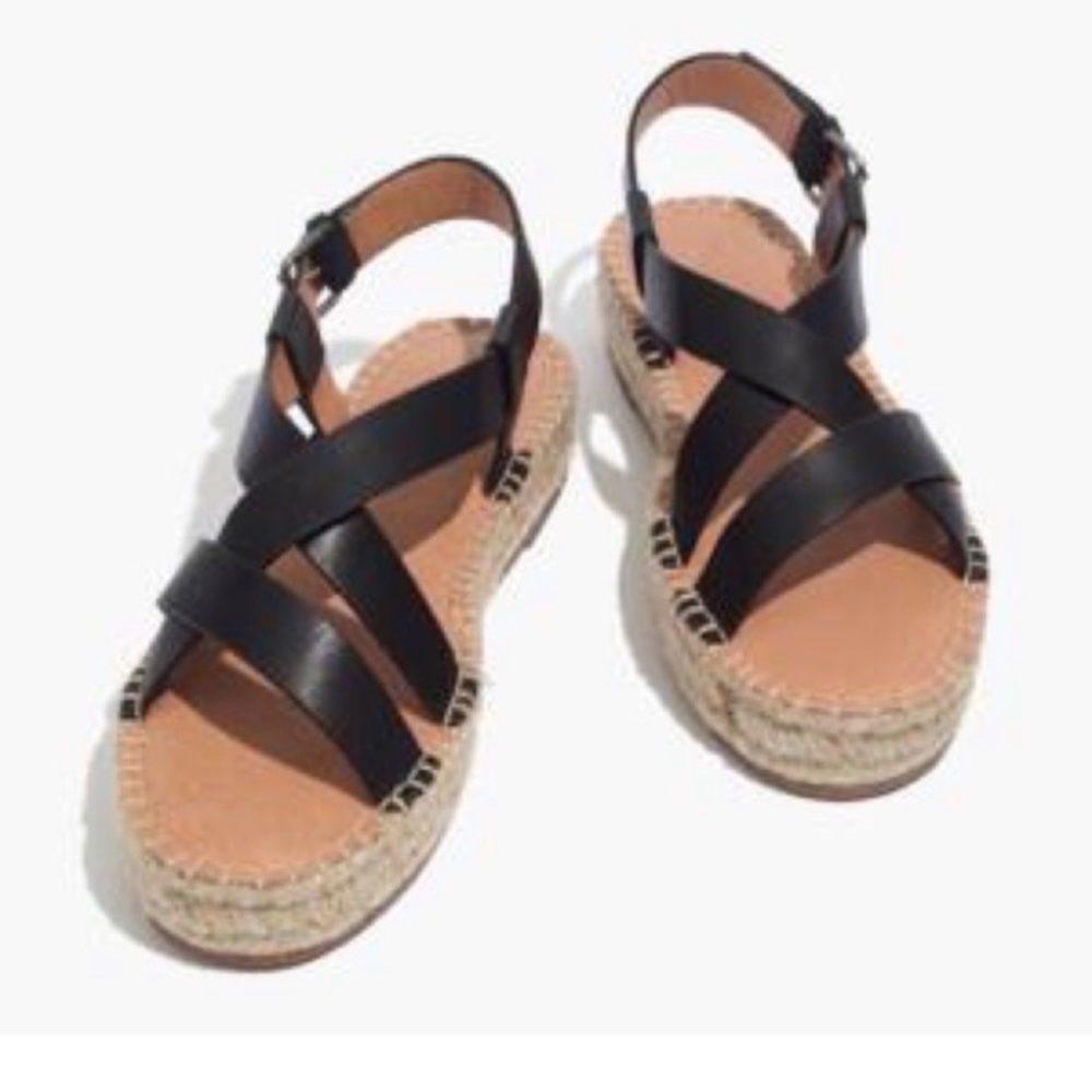 Madewell The Malia Espadrille Sandal